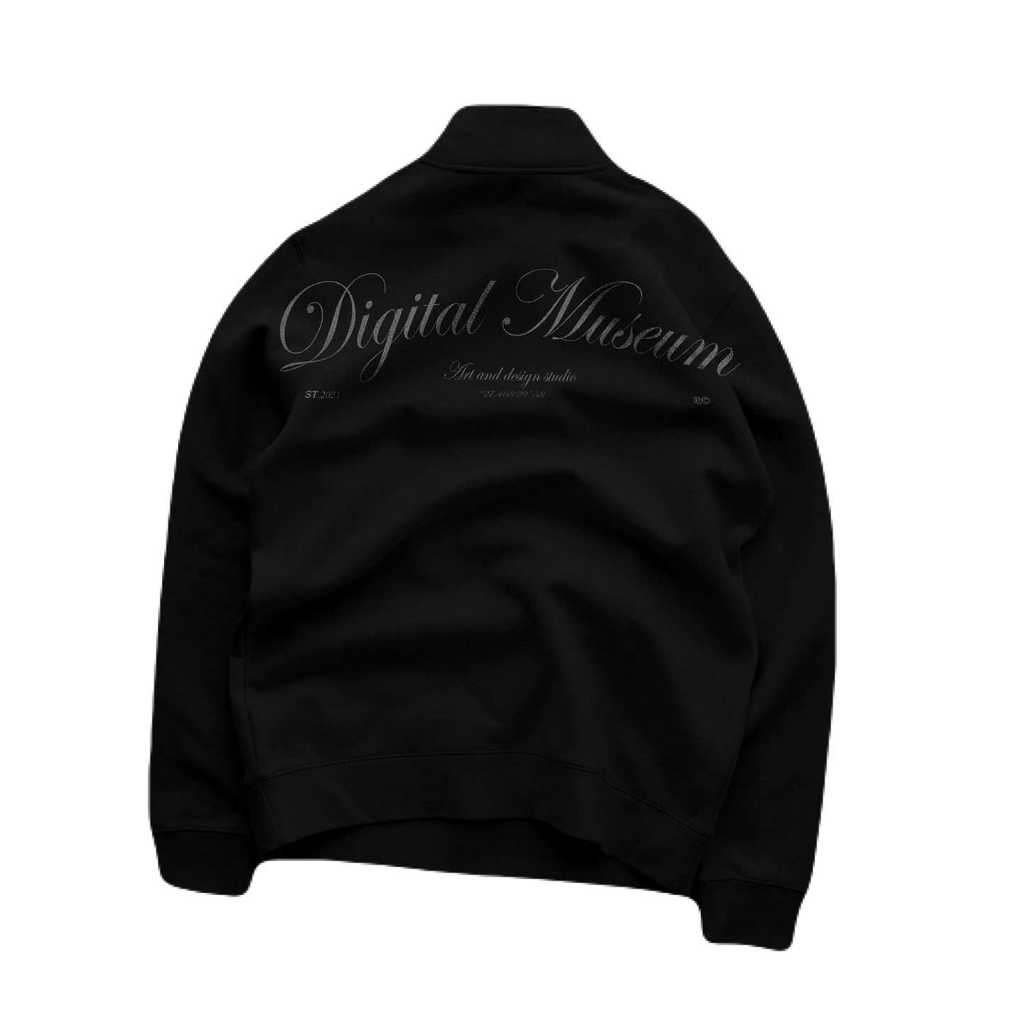 DD MUSEUM black quarter zip