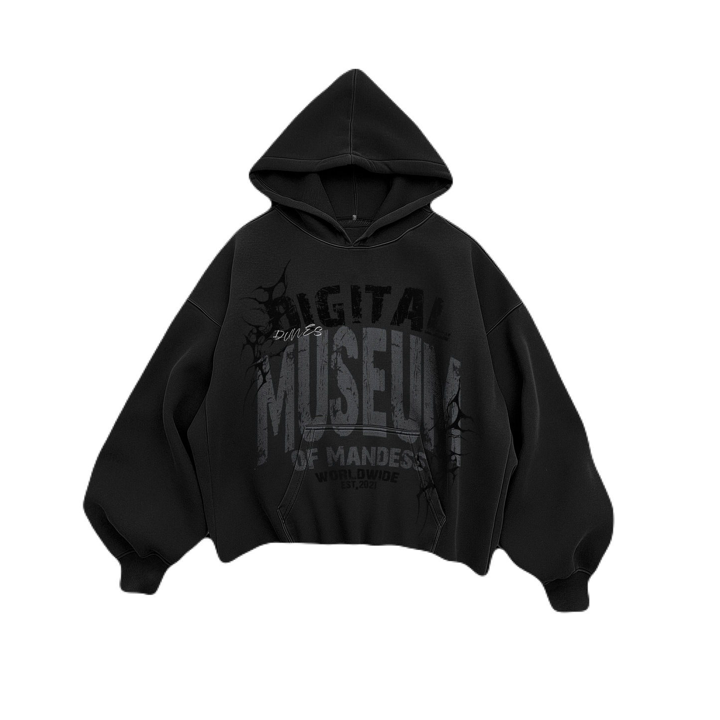 DD MUSEUM black hoodie