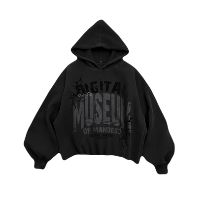 DD MUSEUM black hoodie